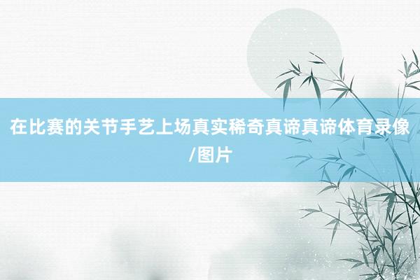 在比赛的关节手艺上场真实稀奇真谛真谛体育录像/图片