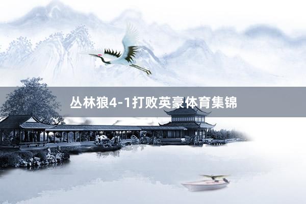 丛林狼4-1打败英豪体育集锦