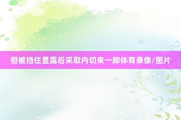 但被挡住显露后采取内切来一脚体育录像/图片