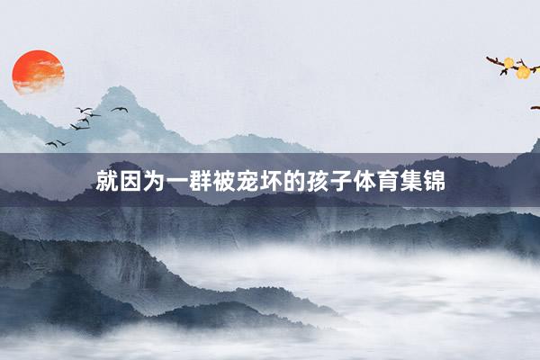 就因为一群被宠坏的孩子体育集锦
