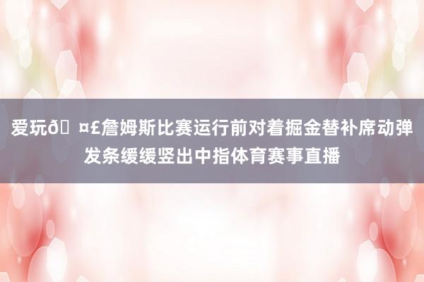 爱玩🤣詹姆斯比赛运行前对着掘金替补席动弹发条缓缓竖出中指体育赛事直播
