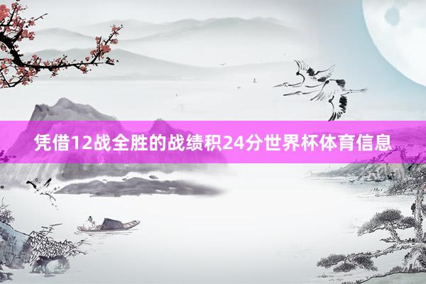 凭借12战全胜的战绩积24分世界杯体育信息