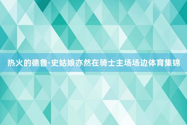 热火的德鲁·史姑娘亦然在骑士主场场边体育集锦