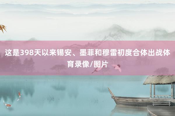 这是398天以来锡安、墨菲和穆雷初度合体出战体育录像/图片