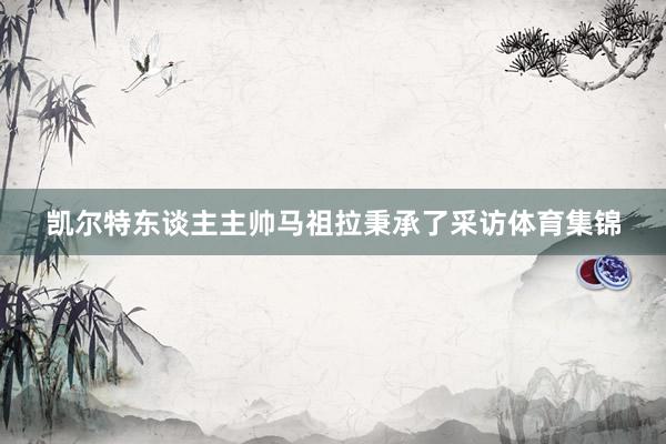 凯尔特东谈主主帅马祖拉秉承了采访体育集锦
