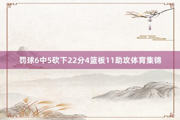 罚球6中5砍下22分4篮板11助攻体育集锦